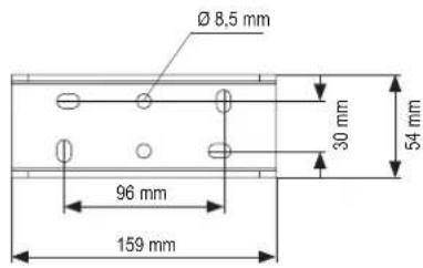 CHAMBERLAIN CHAA250EVC - Afmetingen van poort en aandrijving - 4