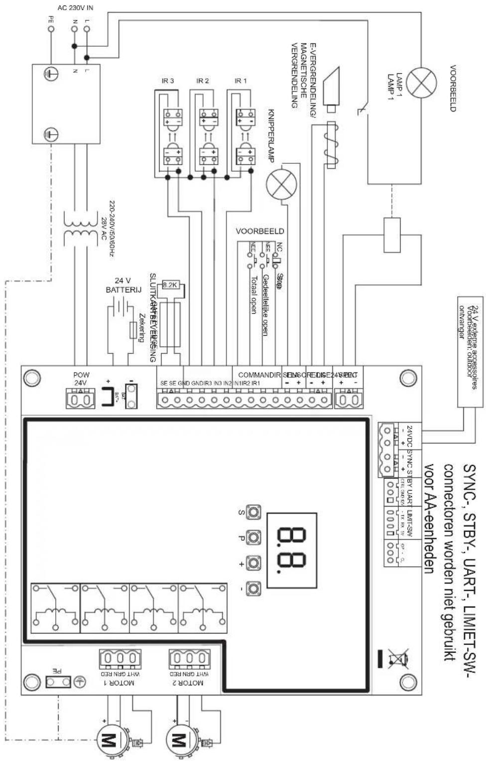 CHAMBERLAIN CHAA250EVC - Voedingsbedrading - 3