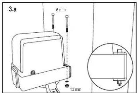 CHAMBERLAIN CHAA250EVC - Montage de l'automatisation et réglage de la distance de déplacement - 1