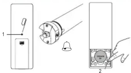 CHAMBERLAIN RTX1P - PROGRAMMATION DE LA TÉLÉCOMMANDE - 1