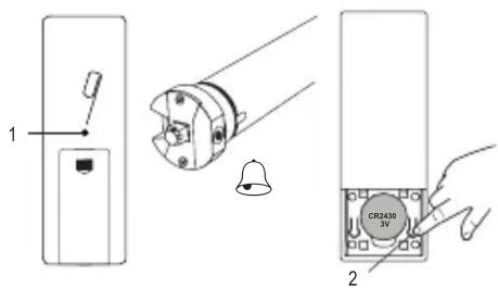 CHAMBERLAIN RTX8P - PROGRAMMATION DE LA TÉLÉCOMMANDE - 1