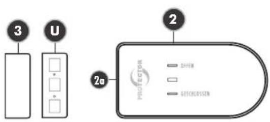 Protector AS5020.3 - COMMANDE RADIO DE L'AIR éVACUé AS-5020.3 - 1