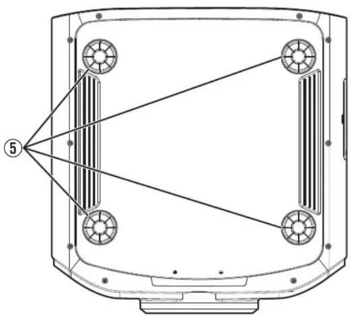 JVC DLA25LTD - Unité principale - bas - 1
