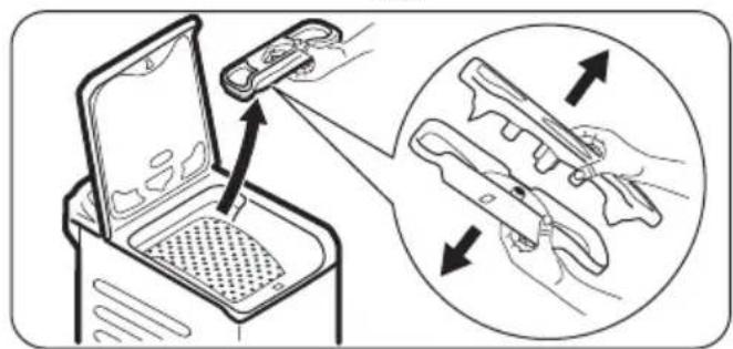 FAURE FWQ71435DS - NETTOYAGE DU DISTRIBUTEUR DE PRODUIT DE LAVAGE - 1