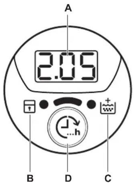 FAURE FWQ61229SD - AFFICHAGE - 1