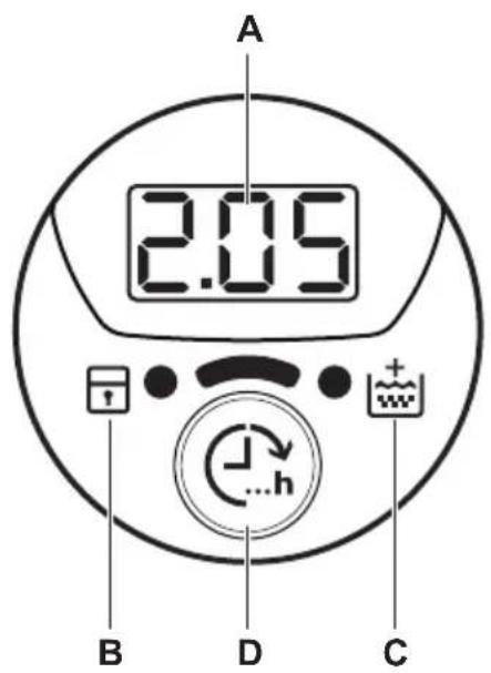 FAURE FWQ61228DR - AFFICHAGE - 1