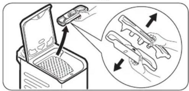 FAURE FWQ71435WD - NETTOYAGE DU DISTRIBUTEUR DE PRODUIT DE LAVAGE - 1