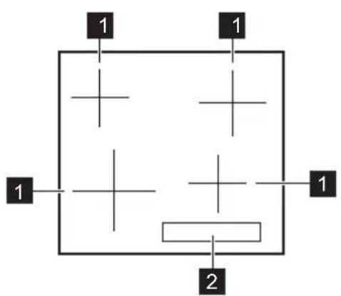 FAURE FITK641K - Agencement des ZONES de cuisson - 1