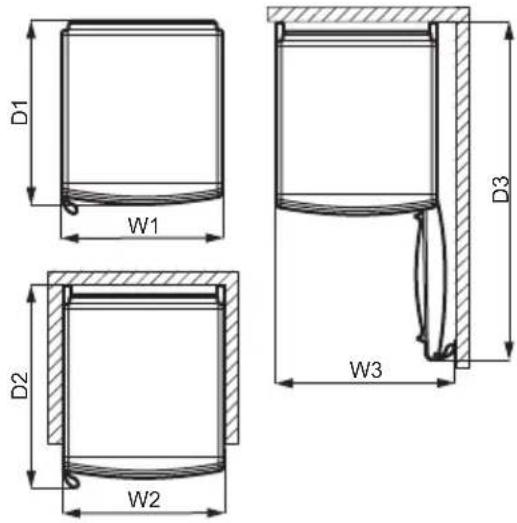 FAURE FUAN19FW - DIMENSIONS - 2