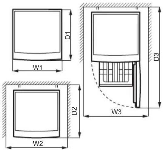 FAURE FYAN8FW1 - DIMENSIONS - 2