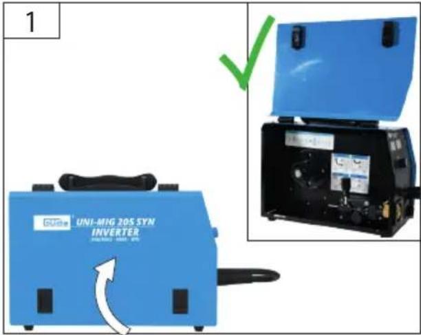 Güde UNI MIG 205 SYN - Lieferumfang - 38