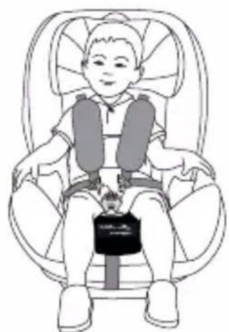 Foppapedretti OPEN iSize - Installation of the Babyguard on the car seat with built-in belt with straps and harness - 7