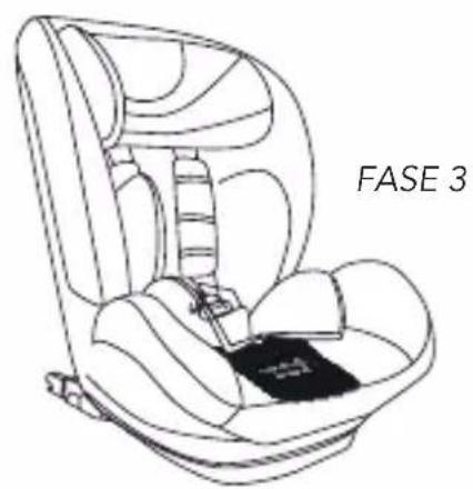 Foppapedretti OPEN iSize - Instalação do Babyguard na cadeira auto com cinto de segurança integral com alças e correia inguinal - 2