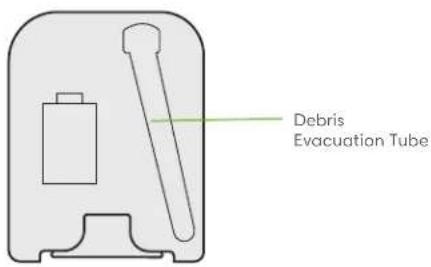 Debris Evacuation Tube