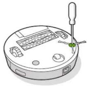 IROBOT Roomba j8+ - Limpieza del cepillo para barrido de bordes - 1