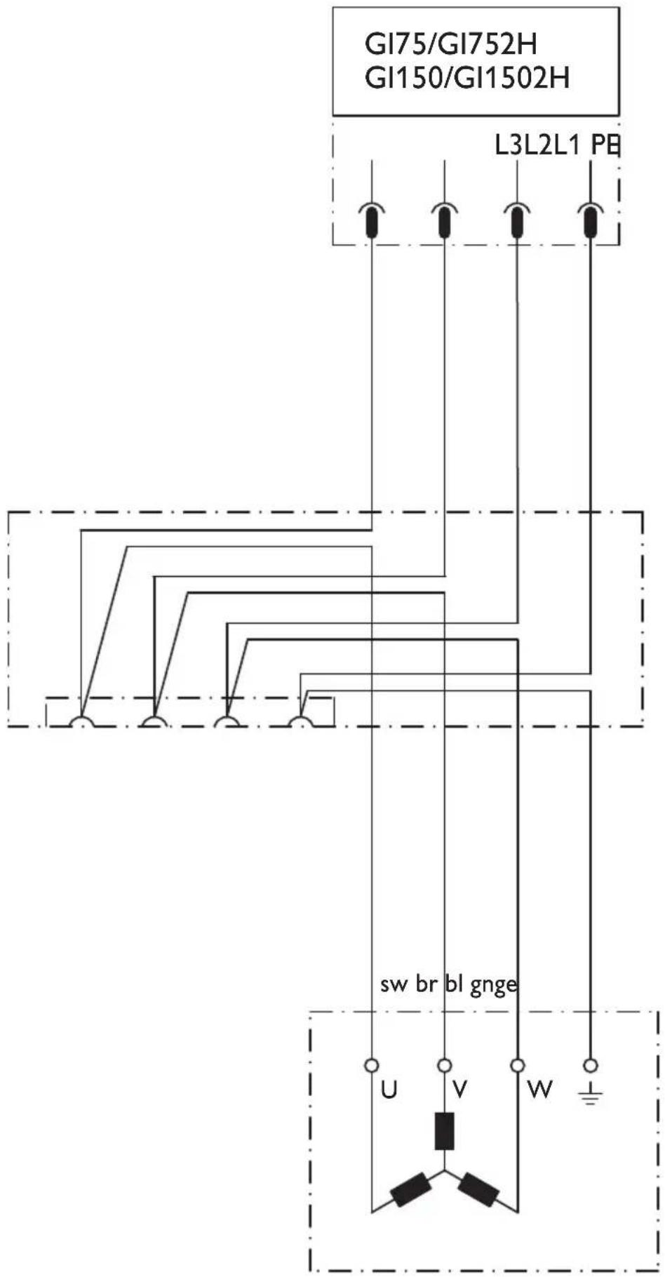 Fein GRIT GIC - 接线电路图。 - 1