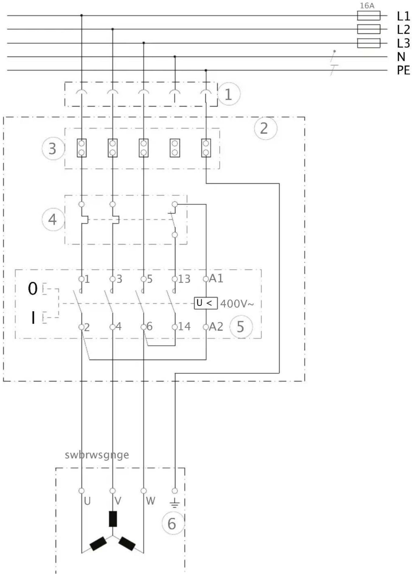 Fein GRIT GIS 150 - 接线电路图。 - 1