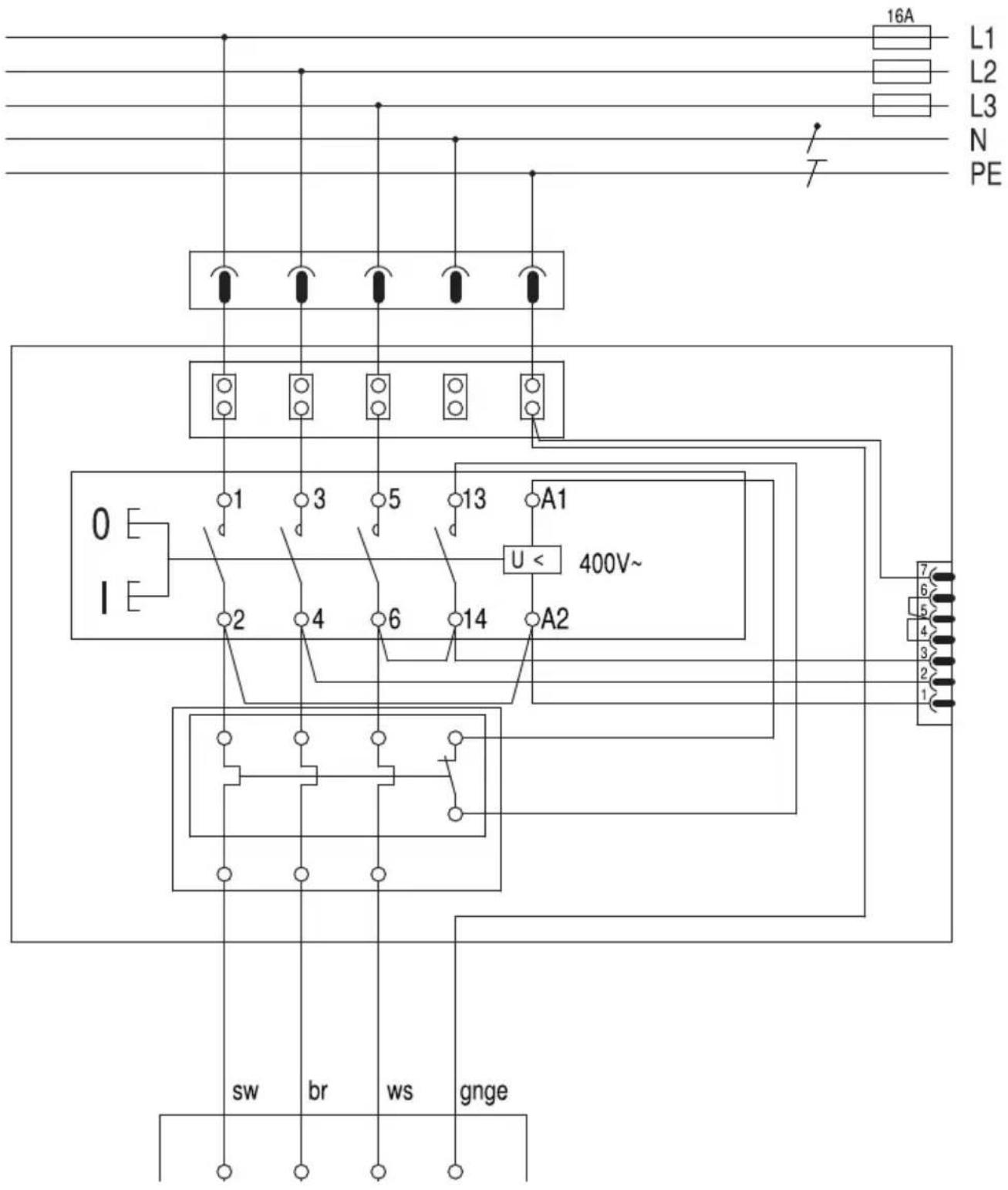 Fein GRIT GI 75 - 接线电路图。 - 1