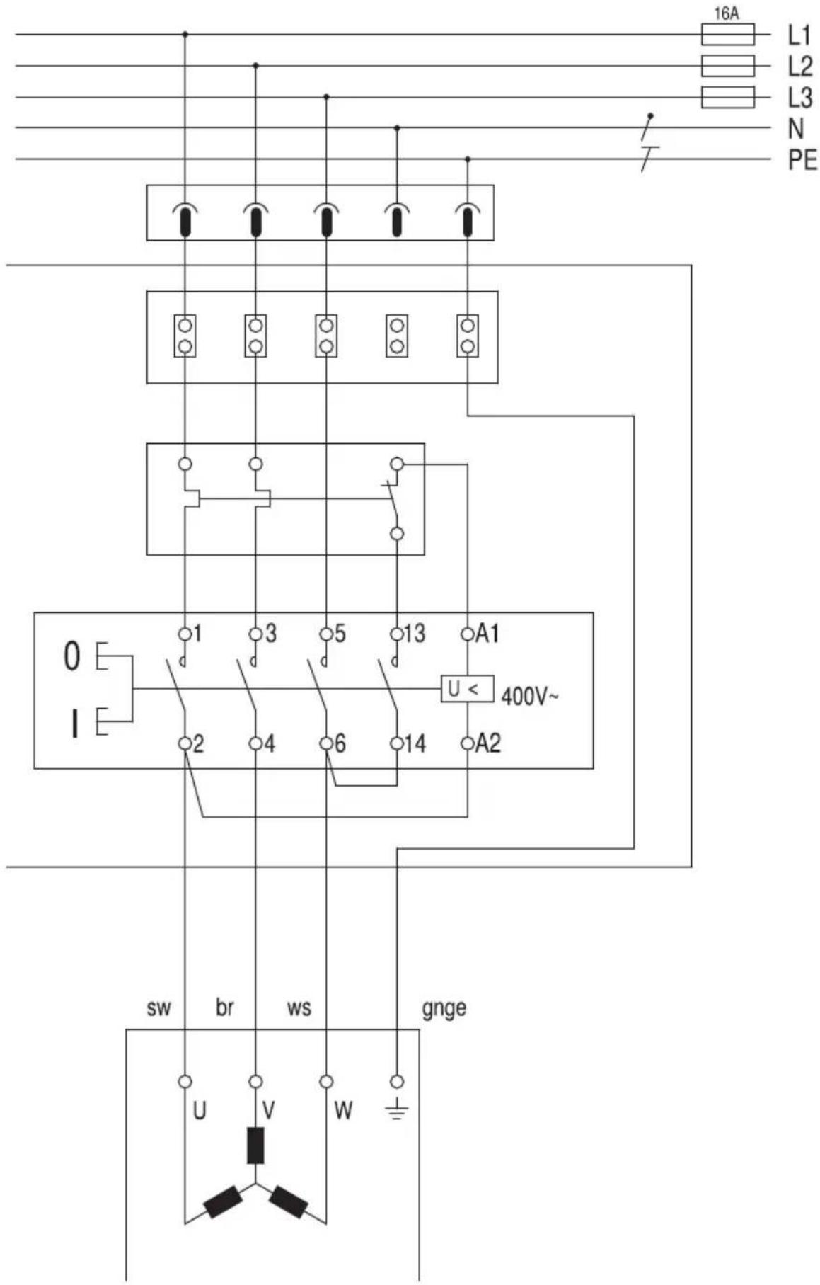 Fein GRIT GKS 75 2H - 接线电路图。 - 4