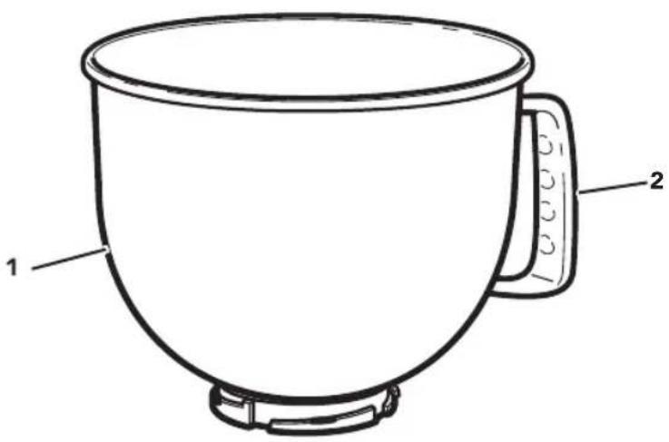 KITCHENAID KSM5SSBRB - CZE(SCIFUNKCJE - 1