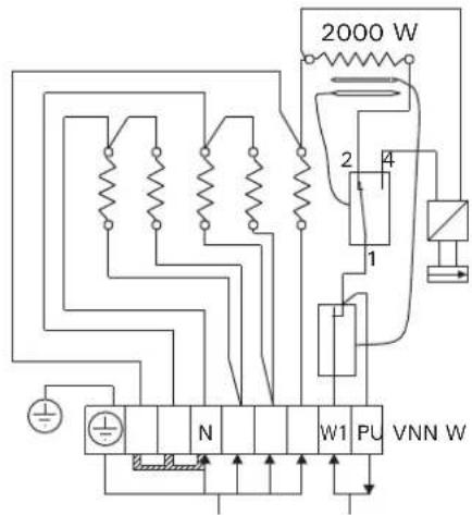 HARVIA Club HRKG110400S - Elektroanschlüsse - 7