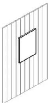 HARVIA HGP220XW - Installation, choix de l'emplacement et fixation du tableau de commande - 2