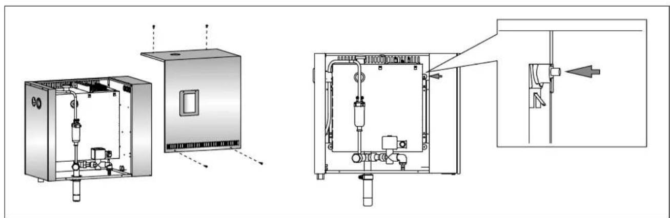 HARVIA HGP300XW - Resetting the Overheat Protector - 2