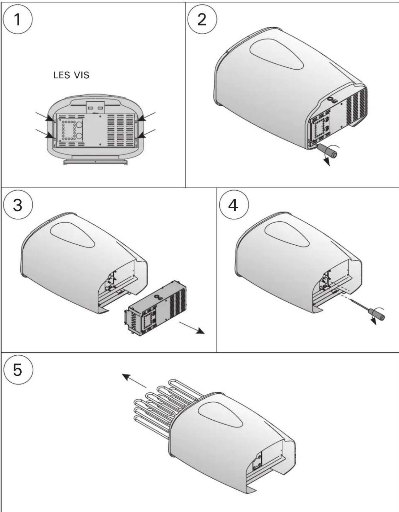 HARVIA Moderna HVE600400PL - Pièces de rechange - 2