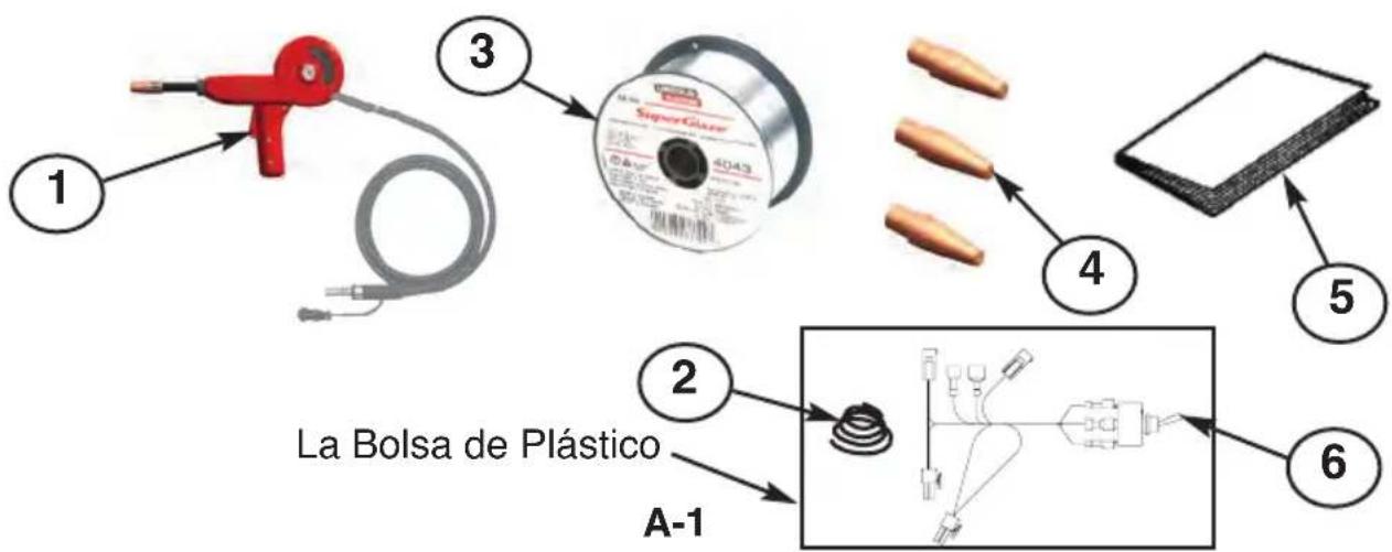 LINCOLN ELECTRIC Magnum Pro 100SG - DESEMPAQUE DE LA ANTORCHA "SPOOL GUN" - 1