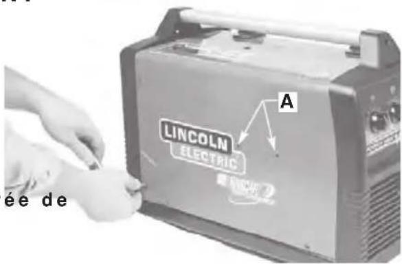 LINCOLN ELECTRIC Magnum Pro 100SG - Installation de commutateur de selection d'entrainement de pistolet/spool GUN - 2