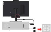LENOVO ThinkCentre Tiny in One 24 Gen 4 - 20