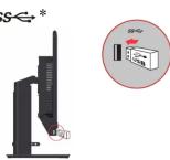 LENOVO ThinkCentre Tiny in One 24 Gen 4 - 18