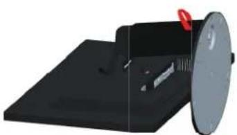 LENOVO ThinkVision T2424p - Installation murale (optionnel) - 1