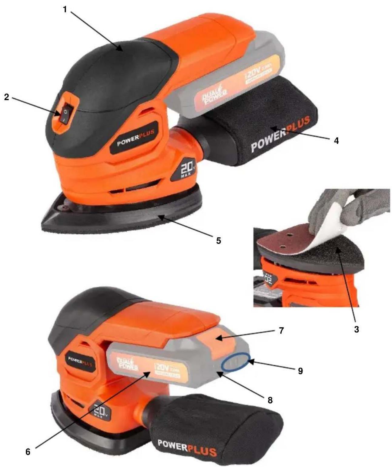 PowerPlus POWDP50200 - 1