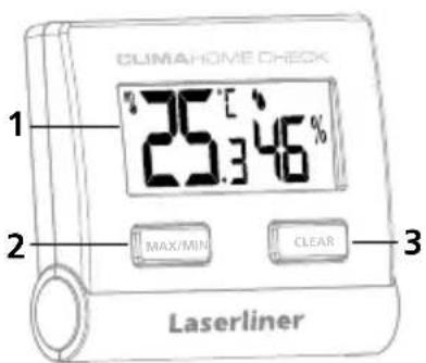 Laserliner ClimaHomeCheck - Batterij plaatsen - 2