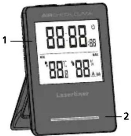 Laserliner AirCheck Clima - Paristo asettaminen - 2