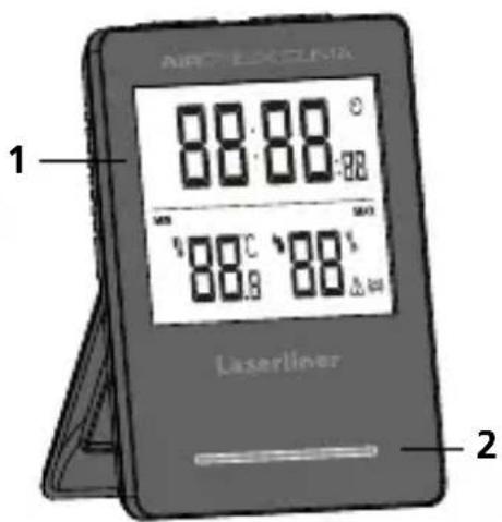 Laserliner AirCheck Clima - Zakładanie baterii - 2