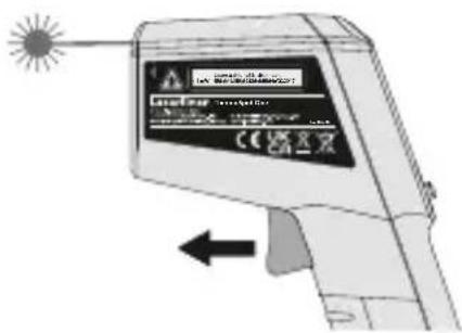Laserliner ThermoSpot One - Anvisningar om mätprocessen - 1