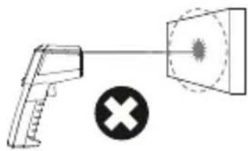 Laserliner ThermoSpot One - Henvisninger til måleprocessen - 1
