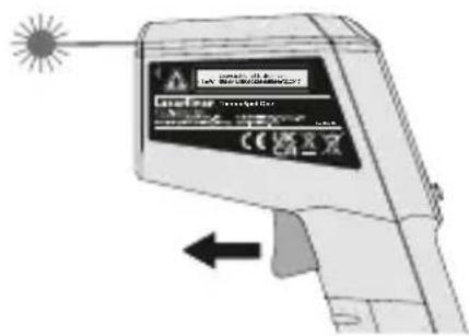 Laserliner ThermoSpot One - Dauermessung / Hold - 2