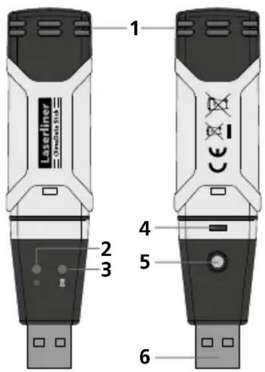 1 Laserliner UltraSize 508 2 3 4 5 6