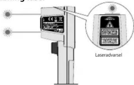 Laserliner ThermoInspector - Udgangsåbning laser - 1