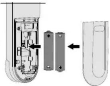 Laserliner ThermoInspector - Applicazione delle pile - 1
