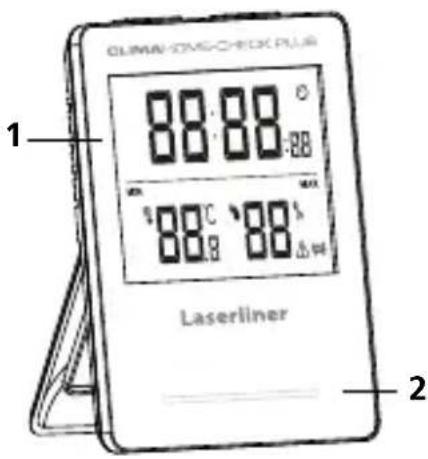 Laserliner ClimaHomeCheck Plus - Sätt i batteri - 2