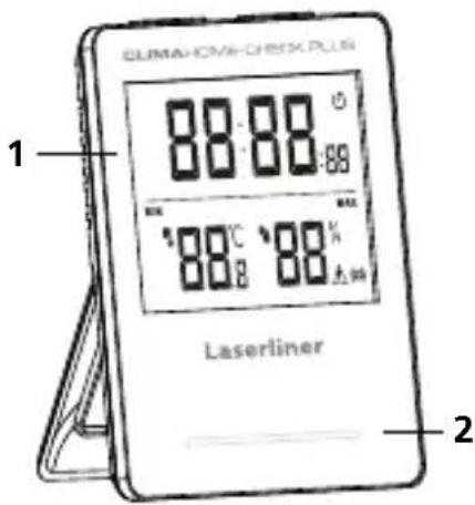 Laserliner ClimaHomeCheck Plus - Installation de la pile - 2