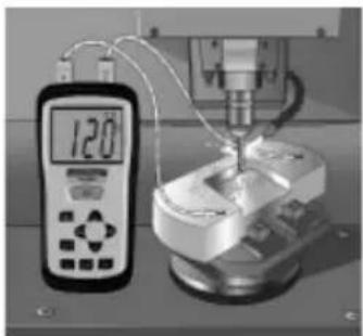 Laserliner ThermoMaster - Misurazione della temperatura (T1, T2, T1-T2) - 1