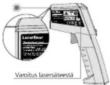 Laserliner ThermoSpot Laser - Laserpistekehä - 1