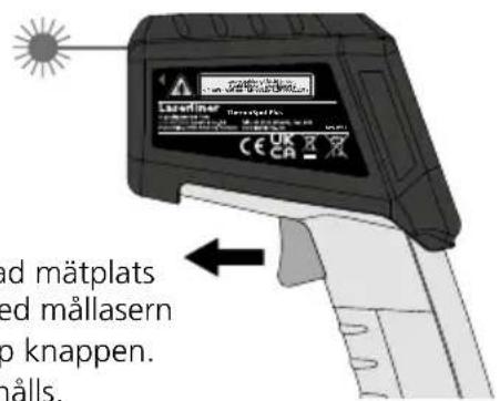 Laserliner ThermoSpot Plus - Kontinuerlig mätning / Hold - 2