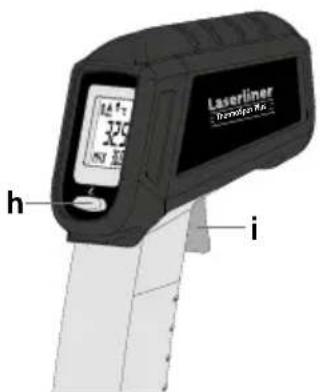 Laserliner ThermoSpot Plus - Indicação MAX - 4