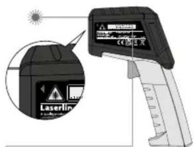 Laserliner ThermoSpot Plus - Laseraustritt - 1